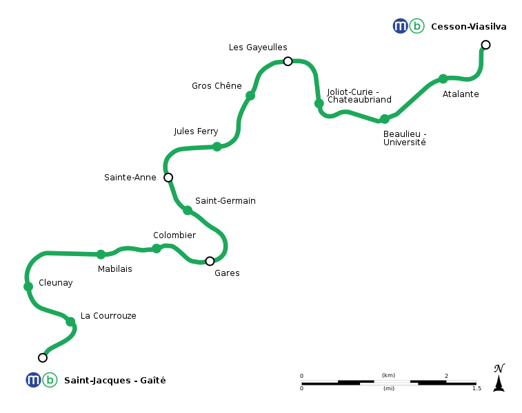 RENNESmetroLigneB